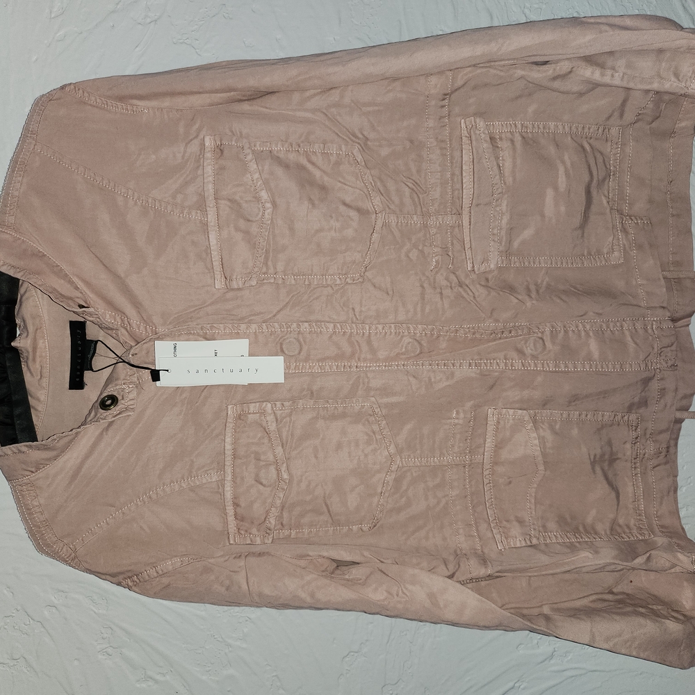 Sanctuary Blush Utility Jacket